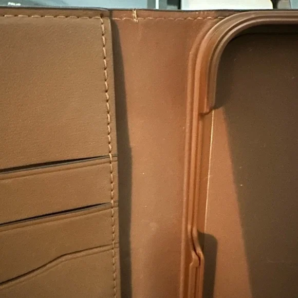 Coach Brown Floral Folio Case - Picture 4 of 4